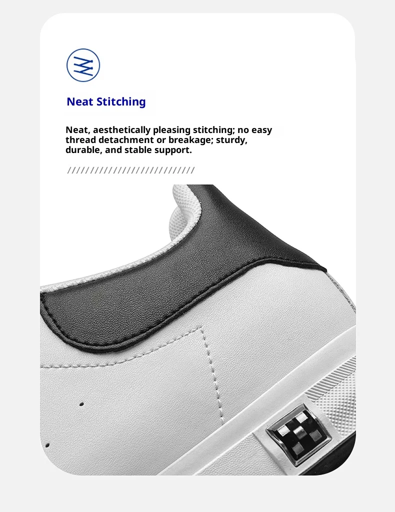 6CM Herren-Sneaker zur Erhöhung der Körpergröße, lässige Aufzugsschuhe, bequemes, atmungsaktives Leder, Schnür-Mode-Sneaker, Walking, Sport – Detail 9