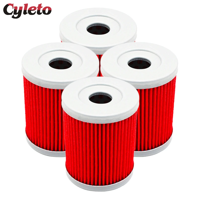 2/4/6 Pz Cyleto Filtro Olio Moto Per Yamaha Cp250 Cp 250 Morphous Majesty Yp250 Yp 250 Grand Yp400 Xmax Yp 400 X-Max 04-20