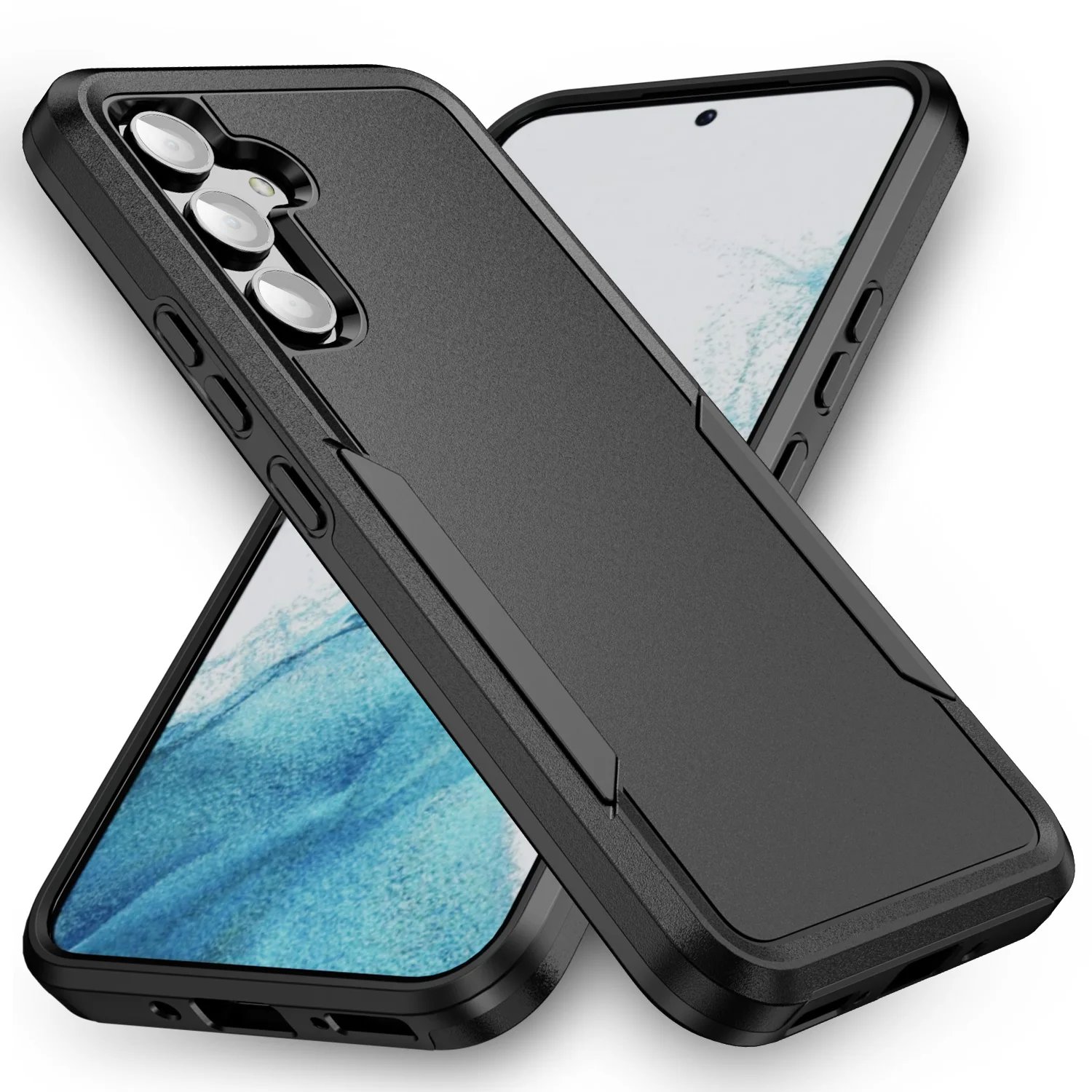 Heavy Duty Armor Shockproof Phone Case - Durable Protective Back Cover