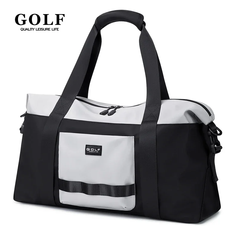 GOLF Unisex Travel Bag Casual Travelling Handbag Women Waterproof Shoulder Travel Tote Bags with Zipper Large Capacity Man Bag