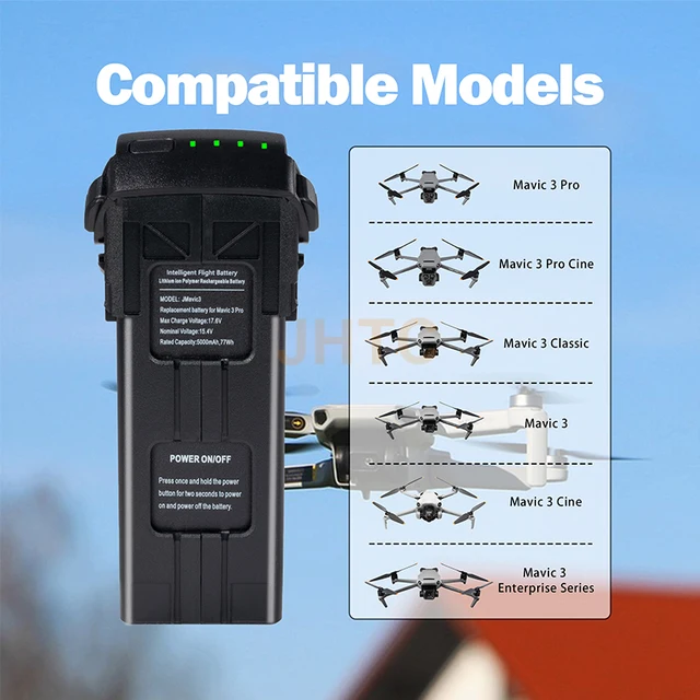 DJI Mavic 3 インテリジェントフライトバッテリー 5000 mavic シネ