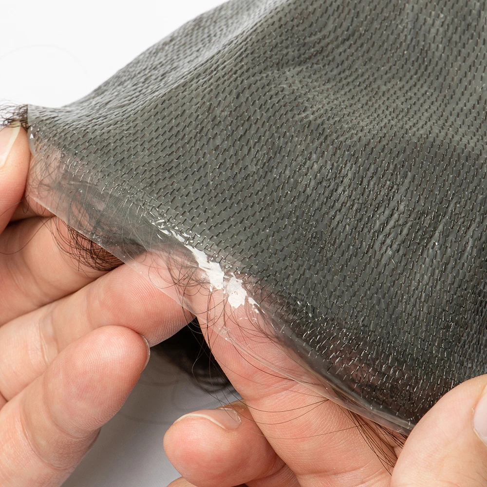 0.03-0.04mm Prosthesis Male Human Hair Toupee human hair toupee