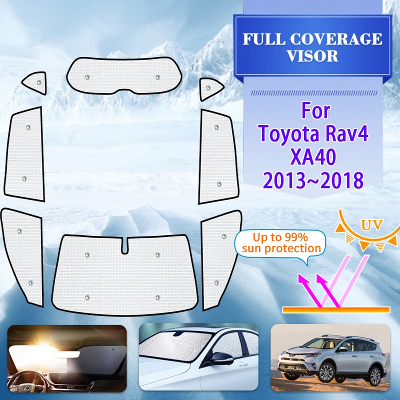 CarFullWindowSunshadeCoverForToyotaRav4XA402013201820142015