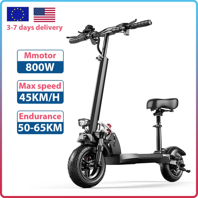 Hvd adults electric scooters w v a foldable electric kick scoot with seat max speed