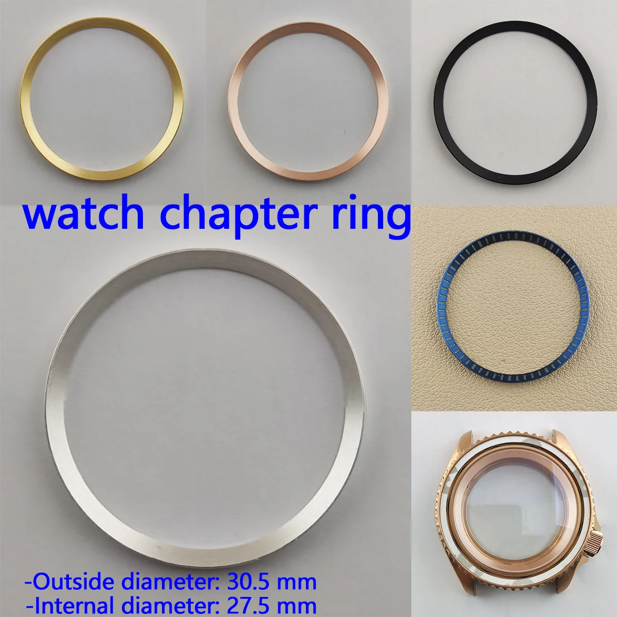 Chapter Ring Nh35 Case Chapter Ring Skx007 30.5mm Chapter Ring