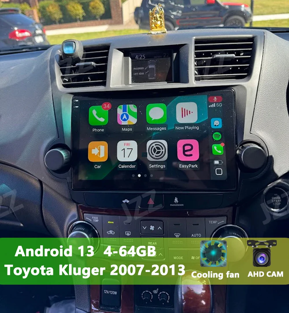 ADMLZQQ Android 11 Autoradio con 9'' Nuova UI, per Toyota Corolla 2018-2019, Supporto BT/FM AM/Controllo del Volante/Carplay/Dsp/USB + Cámara Trasera,M600s8core6+128