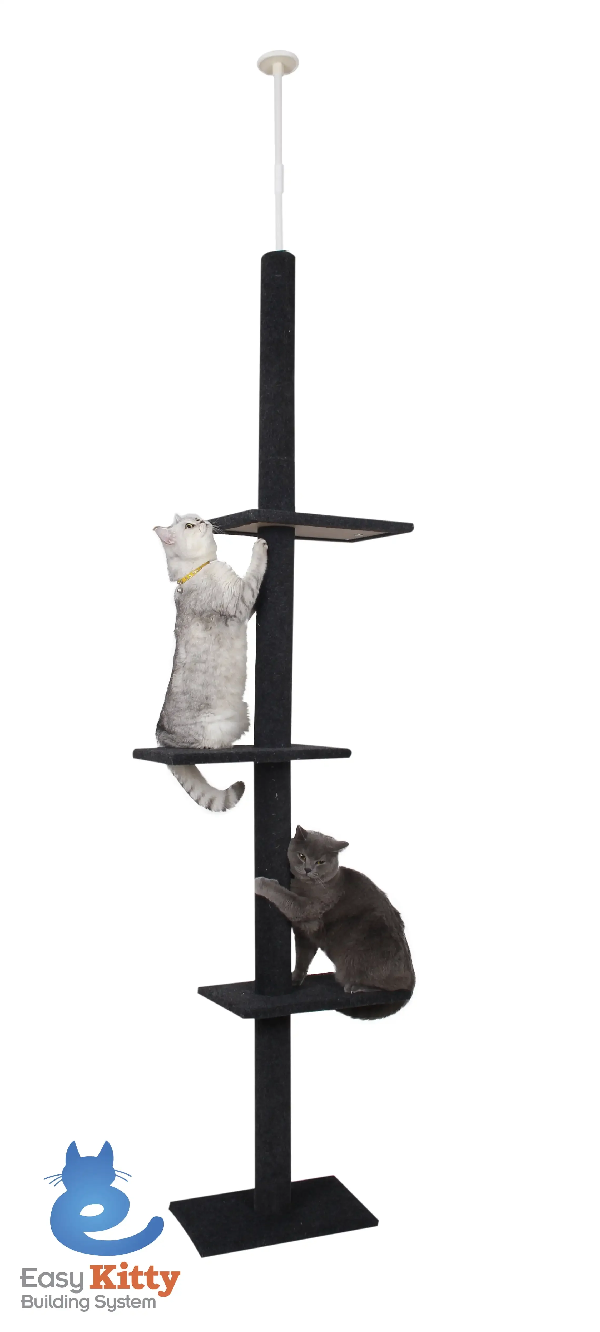 

Cat Craft 90-in Cat Tree & Scratching Post Tower, Charcoal
