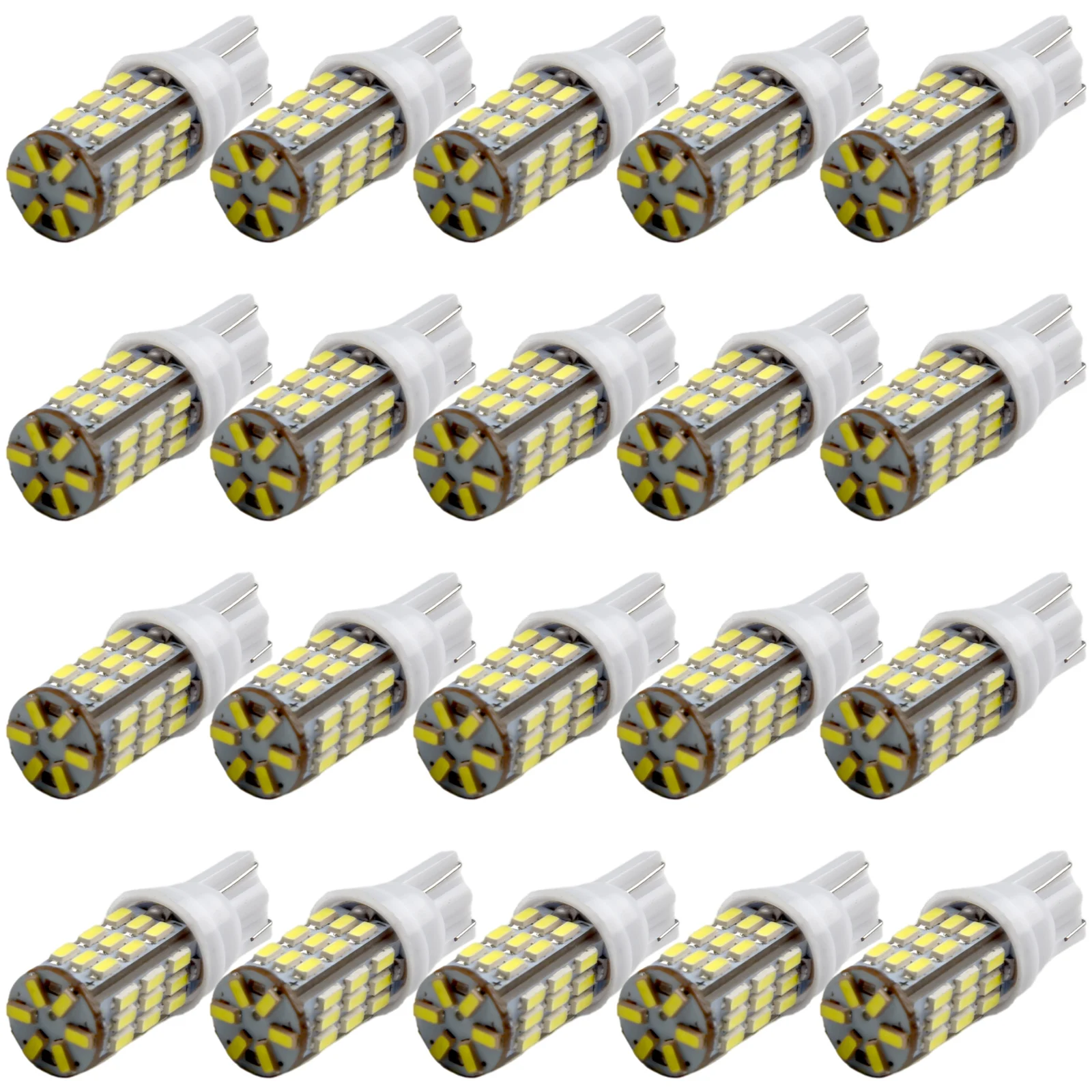 Trailer Light Bulb T10 Lamp Bead 12V DC 20 Pcs/set 50000H 5W Auto Parts Car Accessories RV Camper LED Practical