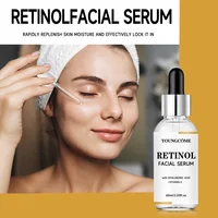 YOUNGCOME RETINOL FACIAL SERUM Vitamin CHyaluronic Acid Retinol Serum for Face Firms Tightens Serum Brightening Hydrating Face 2