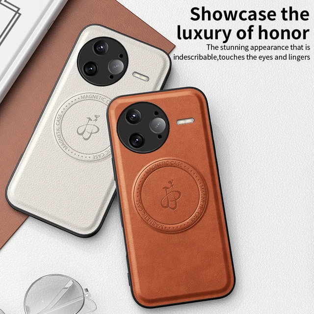 Xiaomi Poco PU Leather Magnetic Wireless Case 4
