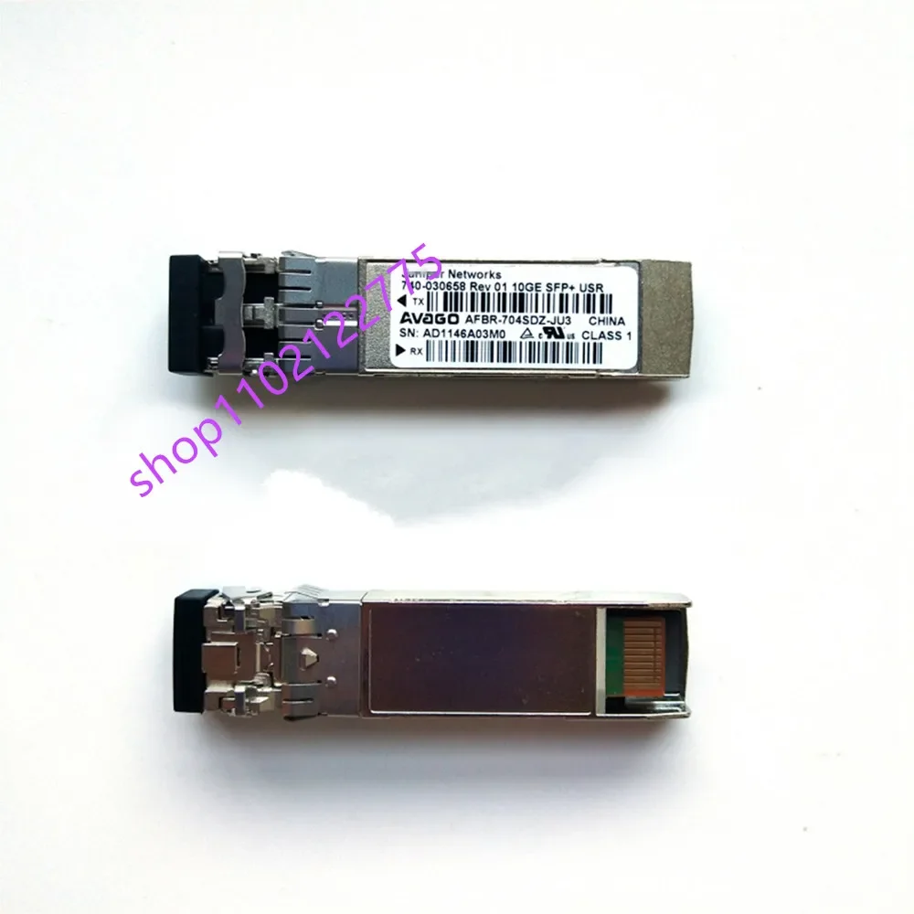 Juniper 10G SFP Optical Transceiver/740-030658 EX-SFP-10GE-SR AFBR-704SDZ-JU3 10GBASE-USR/SFP+ 100m 850nm Juniper Adapter Switch