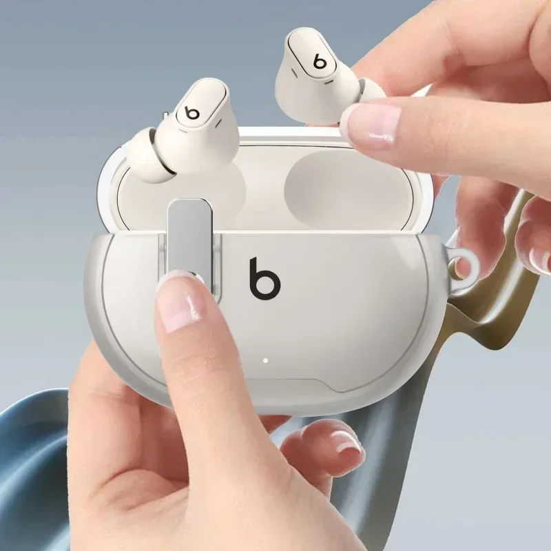 Luxury Shockproof Earbud Case with Keychain