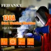 FEIFANKE ARC130 Welder Machine Portable Stick Welder IGBT Inverter Digital Display LCD Home DIY High Quality ARC Welder 2