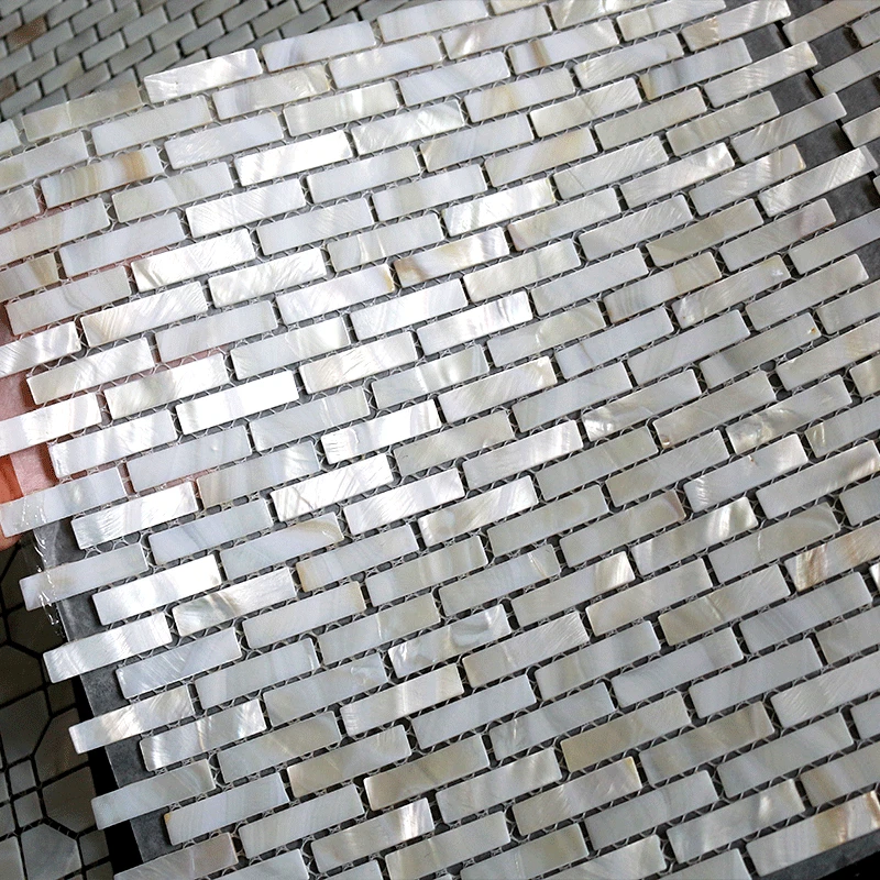 

Ракушка мозаичная плитка натуральная белая перламутровая настенная плитка Backsplash Плитка для ванной MOP191 лист