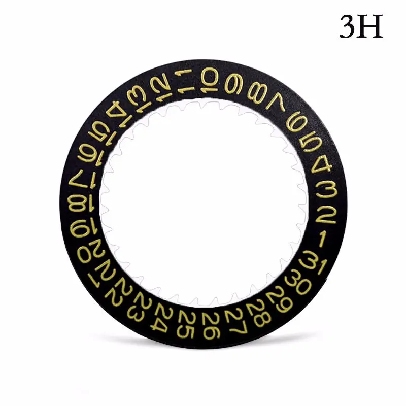Multicolor Date Wheel Watch Calendar Disc for Versatile Clock Movements