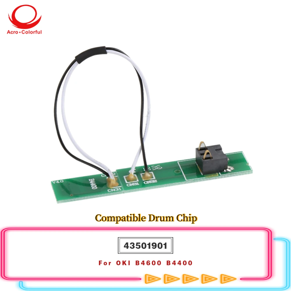 

43501901 Compatible Drum Chip For OKI B4600 B4400 Drum Cartridge 25K