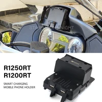 For BMW R1200RT R1250RT R1250 1200 RT 2014 - 2020 2016 2017 2018 2019 Mobile Phone GPS Navigation Bracket USB Charging Mount