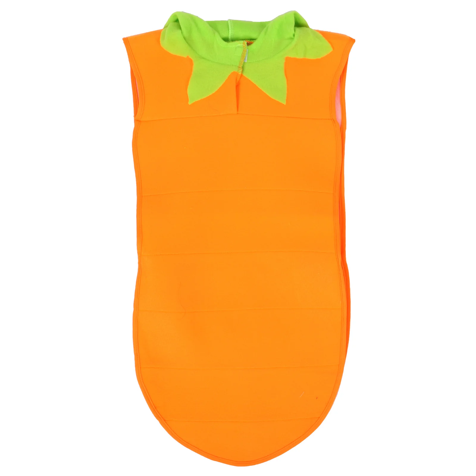 

Carrot Costume Cosplay Party Clothing Hooded Carrot Clothes for Holiday Stage Performance