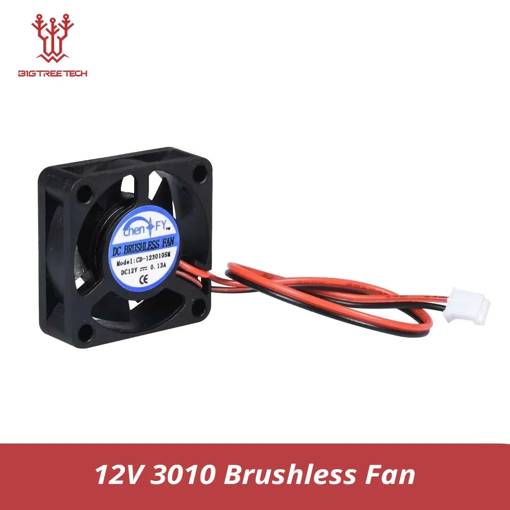3010s Fan 12V 30x30x10mm 2Pin DC Cooler Small Cooling Fan Cable Length ...