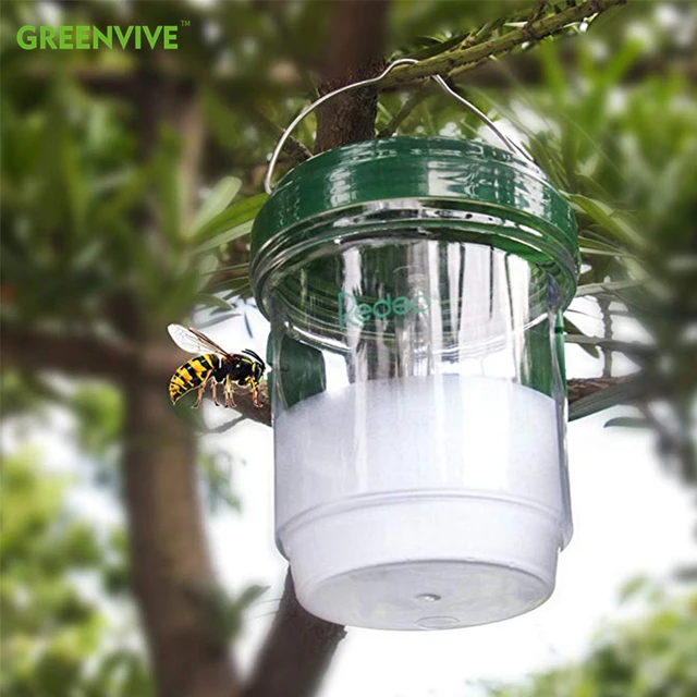 Wasp Csapdásoló Led -Es Napenergia -Termeléssel Méhészet Védjen A Kerti Zöldség Gyümölcsök Otthoni Méhész Rovarvezérlő Szerszámok - Image 3
