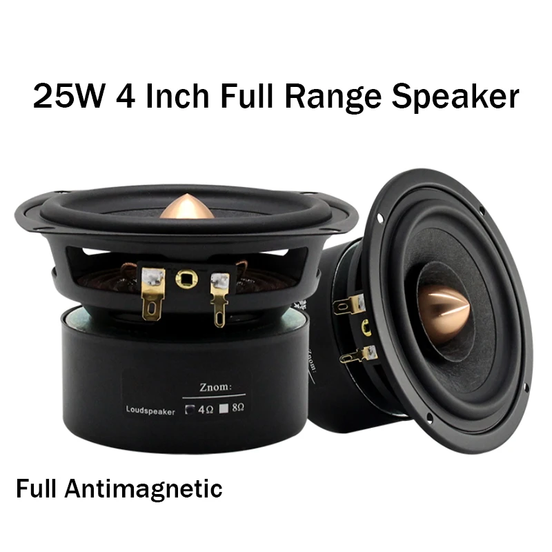 Speaker AOSIBAO Inch Full Range Ohm, Unit Speaker Basin