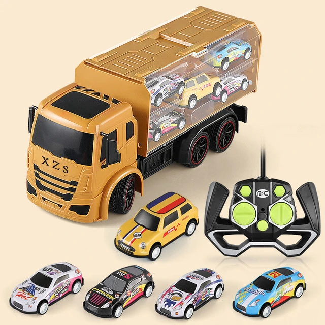 Mini rc carro carrinho de sobremesa som e luz modelo elétrico controle  remoto casa de jogo brinquedo caminhão veículo simulação brinquedos para  crianças - AliExpress