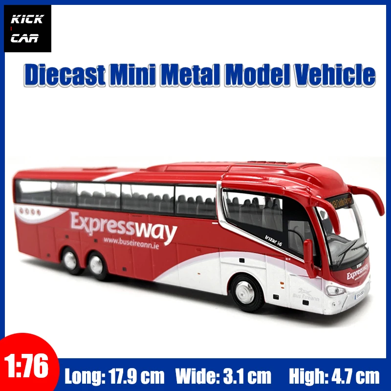 

OXFORD 1/76 Luxury Bus Vintage Miniature Model Car Alloy Classic Car Diecast Toy Engineering Vehicle Collection Model Cars