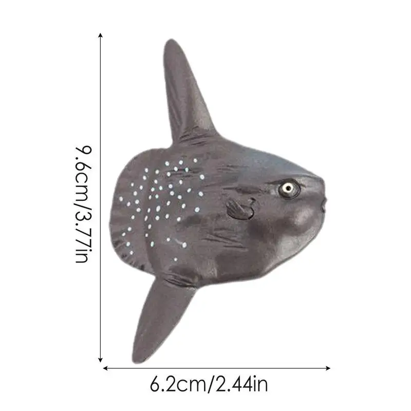 Artificial Fish Simulated Ocean Sunfish Sea Fish Model Home Decor Educational Kids Toy Fish Prop For Pretend Play Tabletop Shop 6