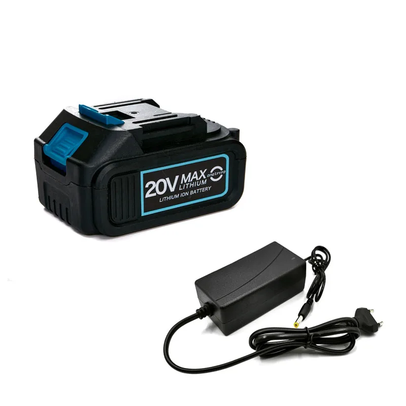 Con Caricabatterie Bl1860 Batterie Ricaricabili Agli Ioni Di Litio 18V Per Batteria Makita 18V Bl1840 Bl1850 Bl1830 Bl1860B Lxt400 Utensile Elettrico