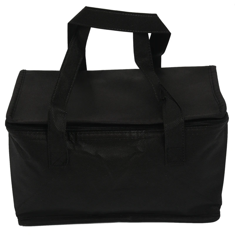 

2 Pack Insulated Grocery Bag: Heavy Duty Foldable Shopping Storage Zipper Tote Bag For Hot And Cold Reusable Shopping Catering,