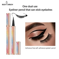 Makeup Tool Eyeliner Glue Pen self-Adhesive Liquid Waterproof Black eyeliner Pencil Cosmetics False Eyelashes 1