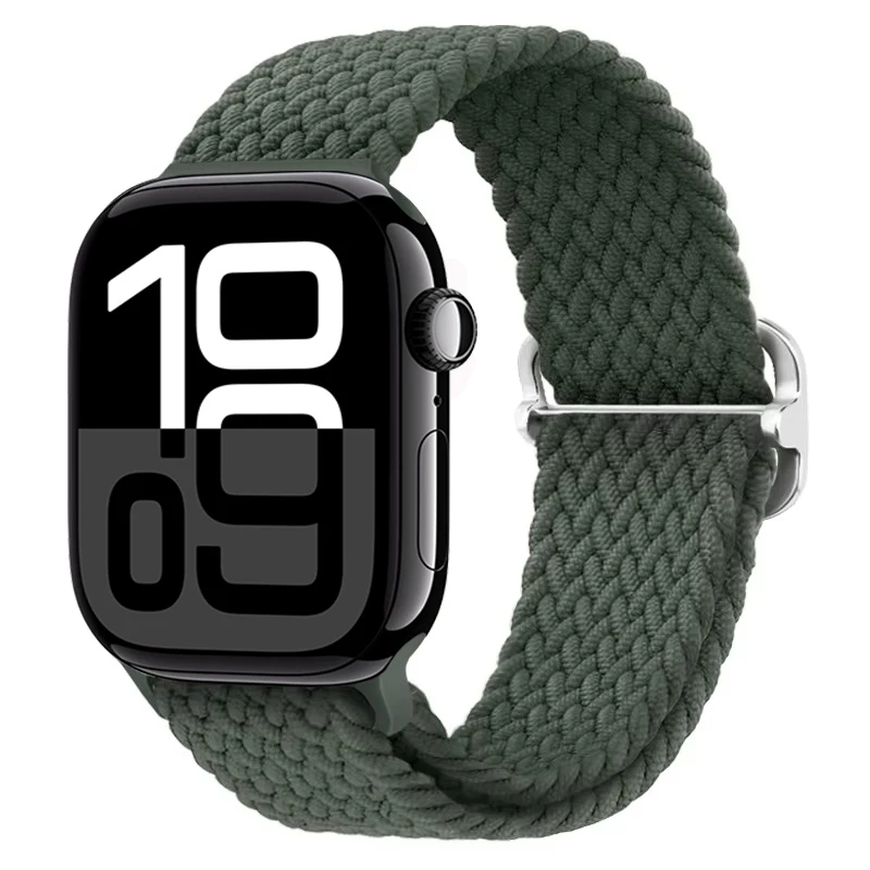 Premium Nylon Braided Strap for Smartwatch - Durable and Stylish Bracelet Design