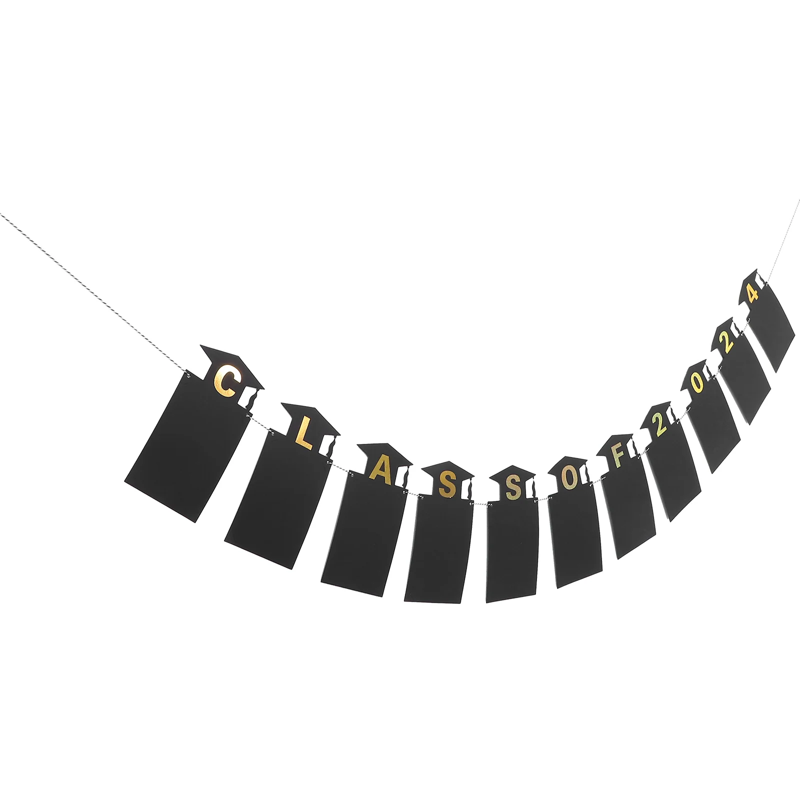 

Graduation Latte 2024 Banner Picture Garland Congrats Decorations Photo Party Flower