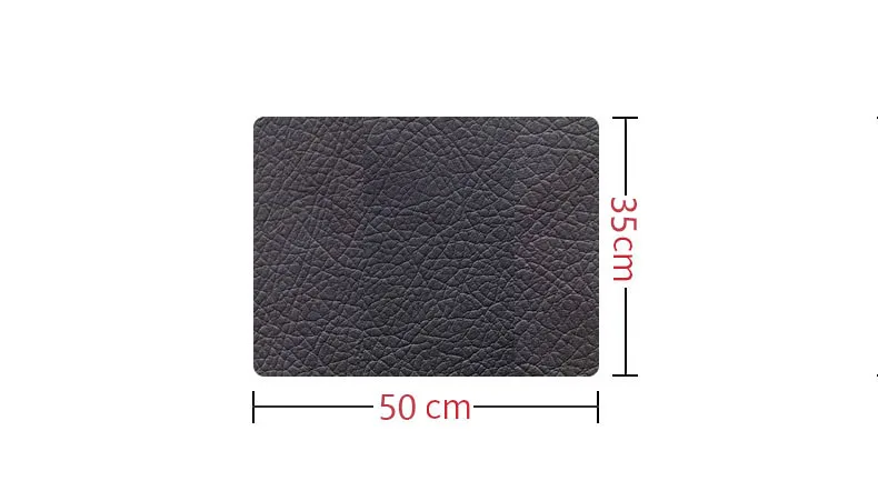 35x50cm 자기 접착 가짜 합성 가죽 패치 여러 가지 빛깔의 PU 소파 구멍 수리 자동차 스티커 장식 방수
