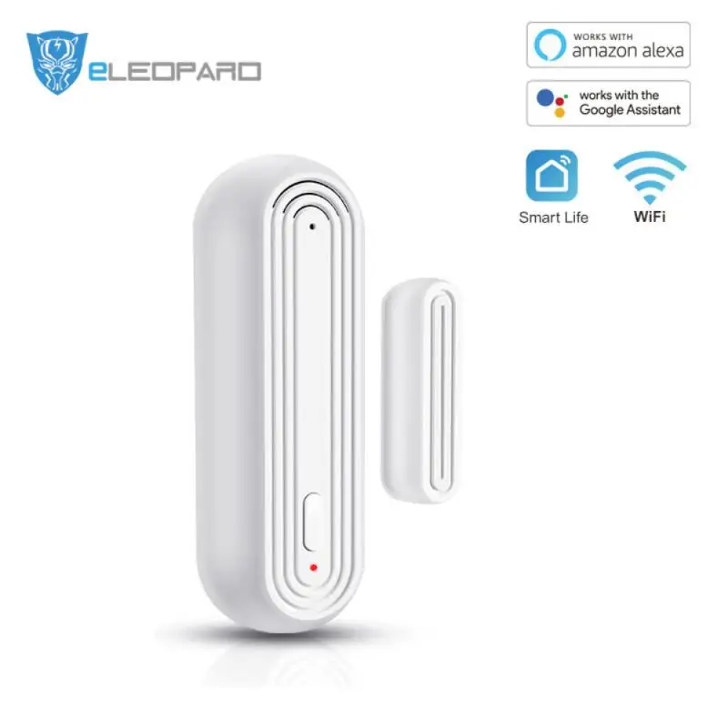 

Tuya Smart WiFi Door Window Sensor Open Closed Magnetic Detector Smart Home Intelligent Linkage Scene Sensor Door Magnetic
