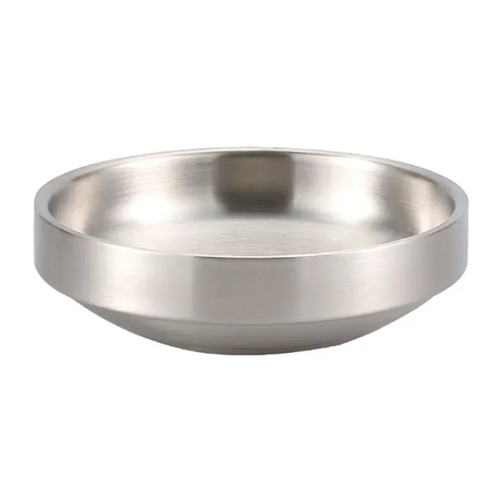 Stainless Steel Bowl Bowl Holder Korean Korean Cuisine Stainless Steel Kitchen Accessories For Displaying Cakes Tableware Dish