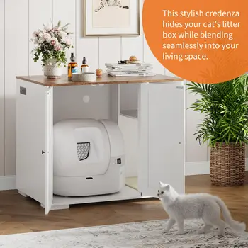 Cat Litter Enclosure Cabinet 1