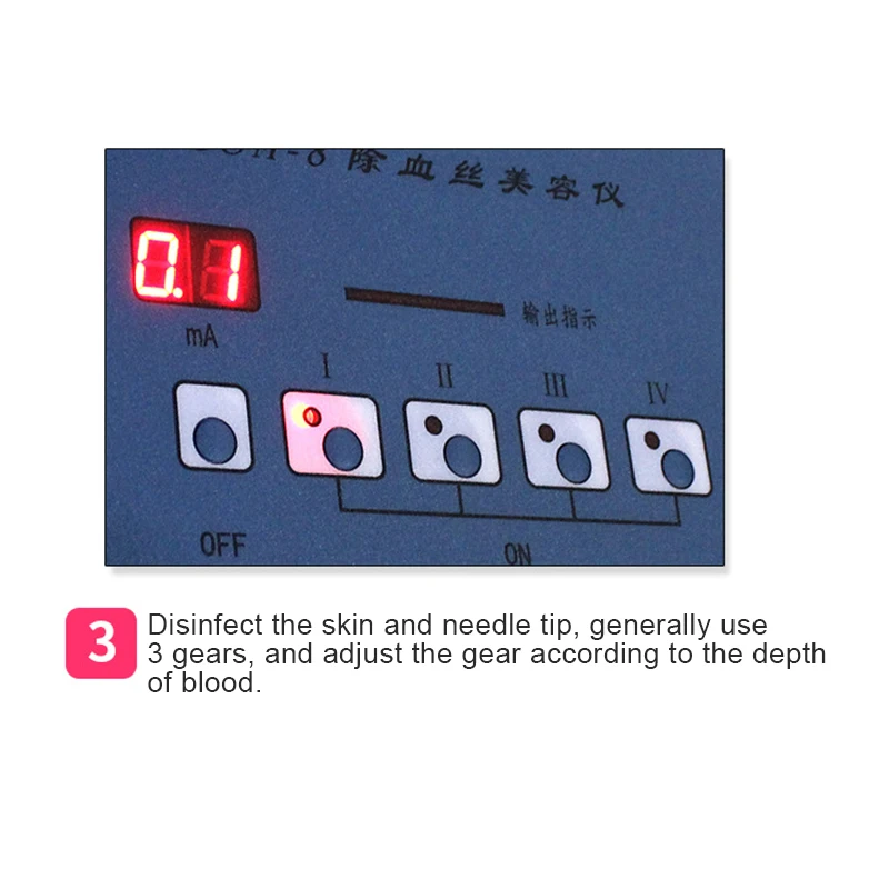 High Frequency Spider Veins Removal Device Remove Facial Thread Veins Red Blood Vessel Spots Vascular Removal Beauty Equipment