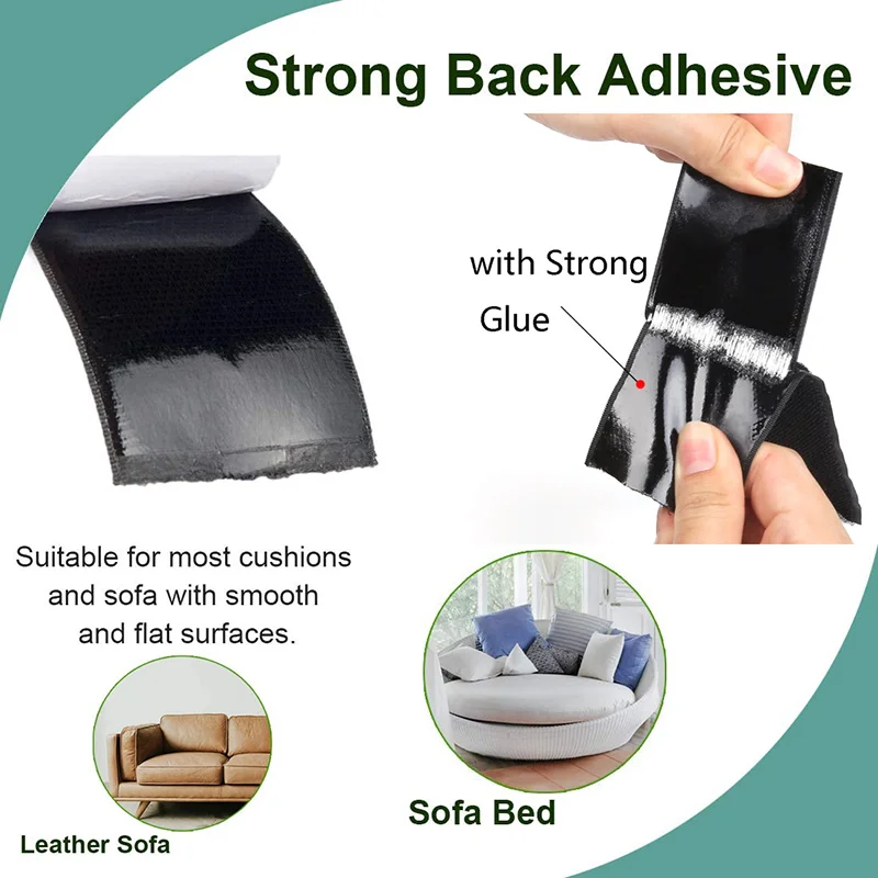 5M/Pairs Self Adhesive Hook and Loop Fastener Tape for DIY Craft hook and loop fastener tape