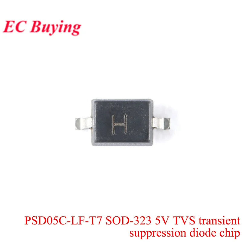 5-50 Stück PESD2CAN PESD5V0S1BB PESD5V0S2BT PSR05-LF-T7 PSD05C-LF-T7 PSM712-LF-T7 SRV05-4.TCT IP4220CZ6 SD05.TCT RCLAMP0522P.TCT IC – Detail 10