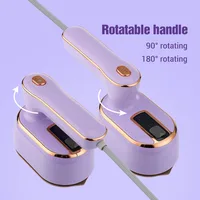 Micro Steam Iron, Travel Steamer for Clothes Portable Mini Steam Iron, 970W Handheld Steamer Dry and Wet Ironing for Home,Travel 5