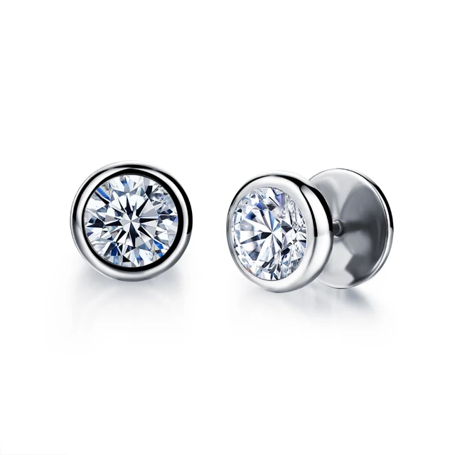 Buy Silver Earrings for Men by Salty Online | Ajio.com