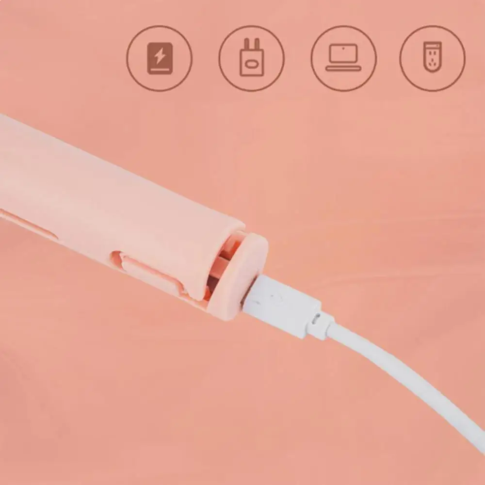Description Picture 6 of itemPortable Travel Mini Hair Curler Electric Curling Iron Professional Hair Curler Wand Curling Iron Hair Styling Tool