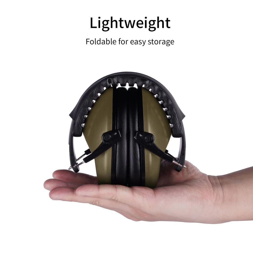 가장 근처의 보호 귀마개 접이식 어린이 귀 수비수 성인용 귀마개 NRR 20 dB 소음 감소 안전 이어폰