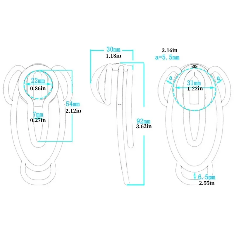 3.0 FUFU Clip Male Chastity Device BDSM Sissy Mimic Female Pussy Restraint Penis Lock Abstinence Anti-Cheating Adult Sex Shop18+