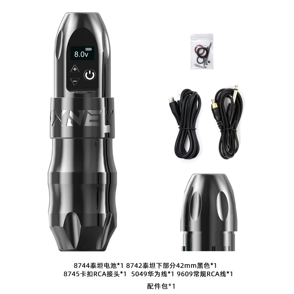 

Electric Wireless Tattoo Machine Rotary Battery Pen Strong Coreless Motor LCD Digital Display for Artist Body Permanent Makeup