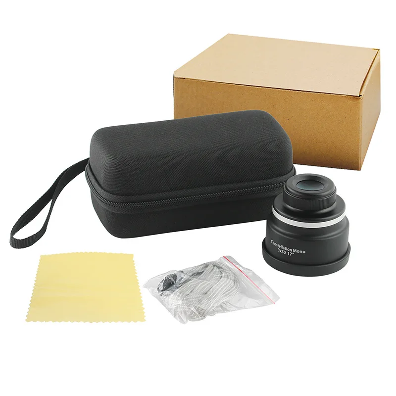 New Binocular Telescope 3x50 2X40 Stargazing Glass HD Portable Telescope Full Optical Lens Outdoor Viewing and Hunting 5