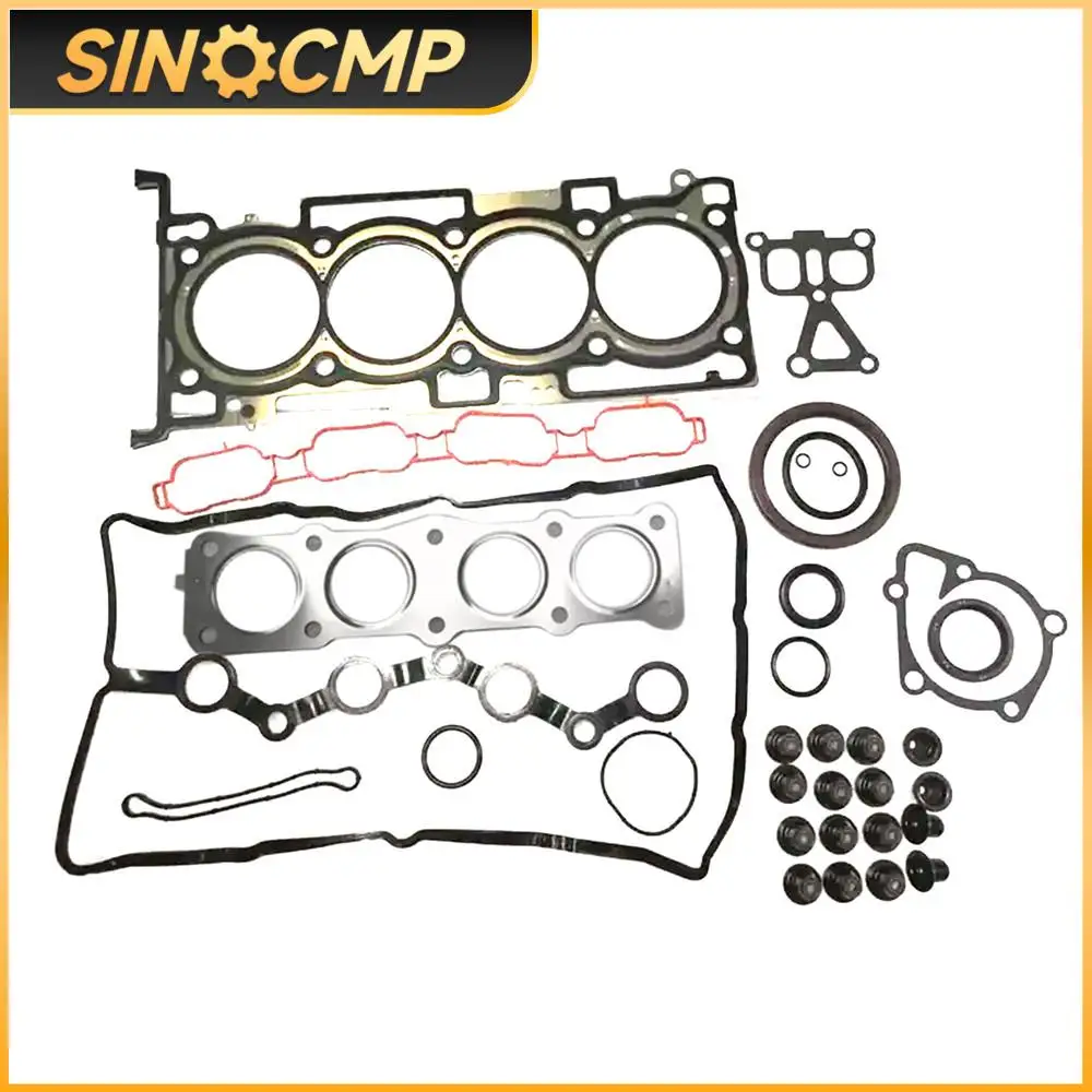 

Brand New Engine Overhaul Gasket Set Kit Fit For Tucson Sportage 2.4L GDI G4KJ 2016-2020 Auto Part Accessiries