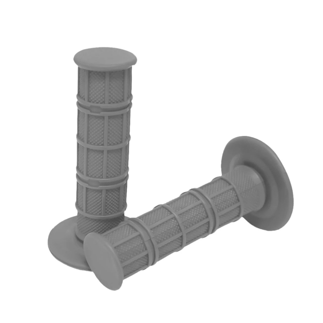 Gray Throttle Handle Bar Grips For Pit Dirt Motor Trail Dirt Bike Xr Crf Ttr Bbr