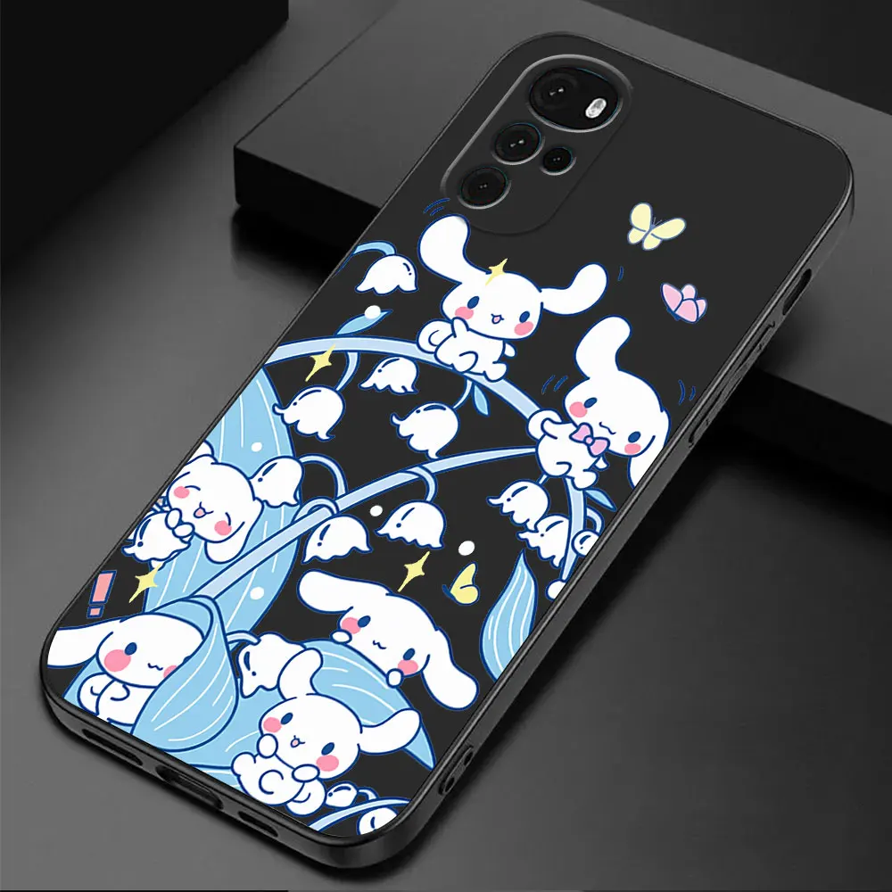 thumbnail image 1 of Sanrio Hello Kitty Cinnamoroll Case for Motorola Moto G31 G32 G60 G82 G8 G9 Power Lite G71 5G G30 G200 G52 G72 G50 G51 Cover, 1 of 5